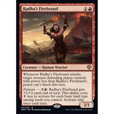 Radha's Firebrand - Aizzatrice di Radha - [DMU] [NM] [Foil]