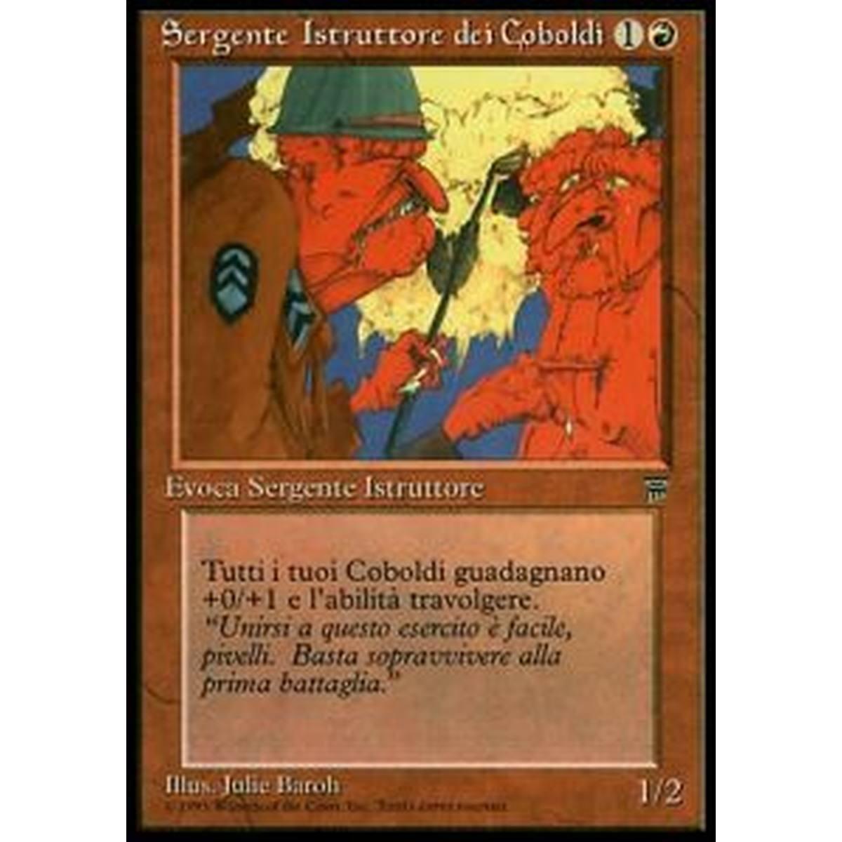 Kobold Drill Sergeant - Sergente Istruttore dei Coboldi - [LEIT] [EX]