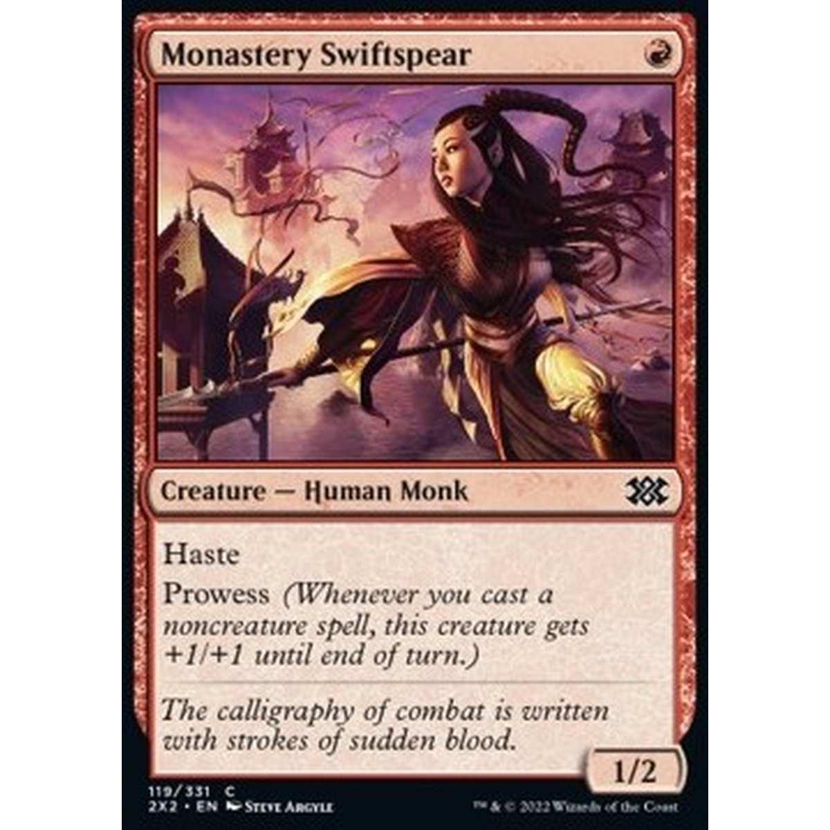 Monastery Swiftspear - Monastery Swiftspear - [2X2] [NM] [Foil]