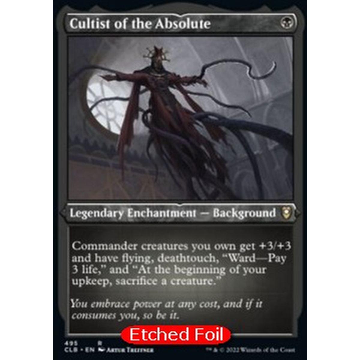 Cultist of the Absolute (V.1) - Cultist of the Absolute (V.1) - [XCLB] [NM] [Foil]