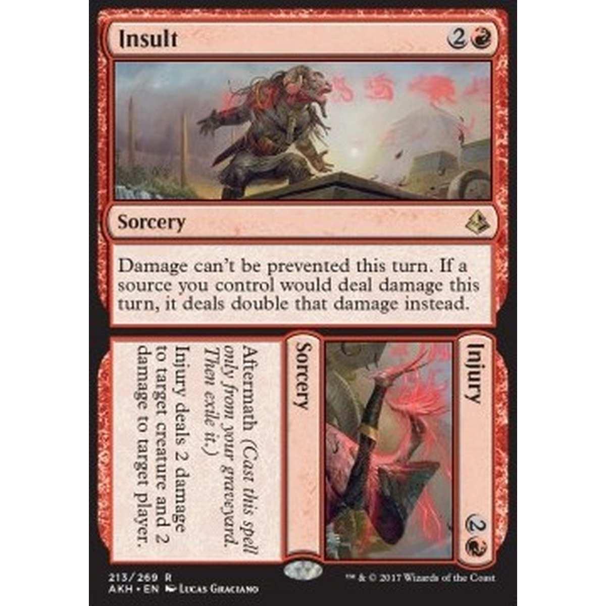 Insult // Injury - Insult // Injury - [AKH] [EX] [Foil]