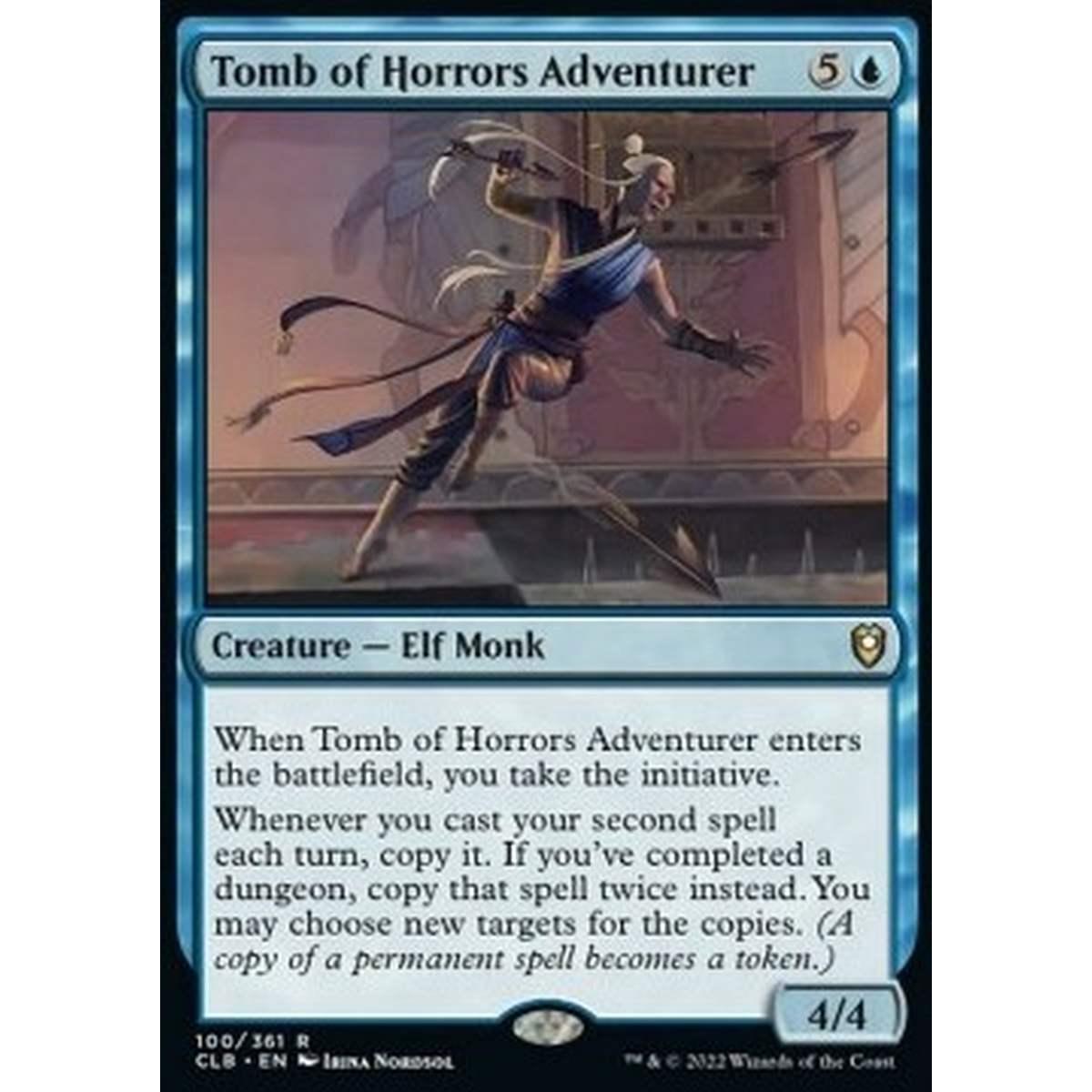 Tomb of Horrors Adventurer - Tomb of Horrors Adventurer - [CLB] [NM] [Foil]
