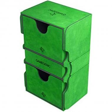 Deck Box Stronghold 200+ Convertible GREEN Gamegenic