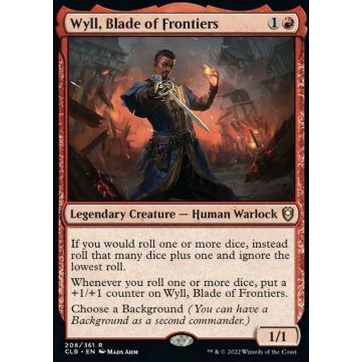 Wyll, Blade of Frontiers - Wyll, Blade of Frontiers - [CLB] [NM] [Foil]