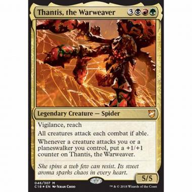 Thantis, the Warweaver - Thantis, the Warweaver - [C18] [NM] [Foil]
