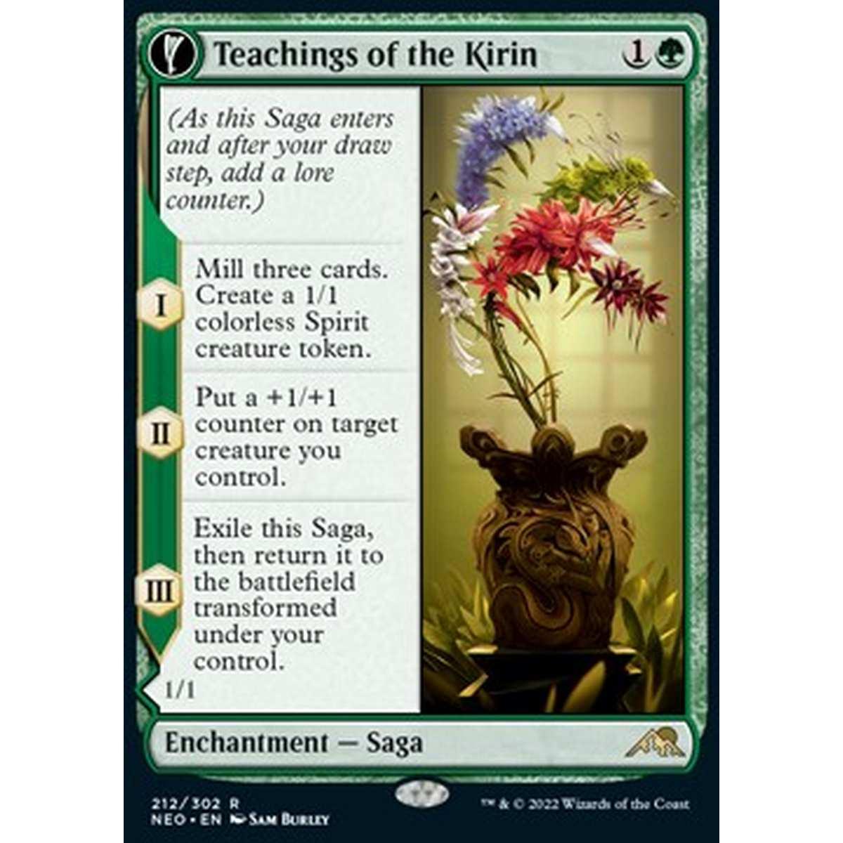 Teachings of the Kirin // Kirin-Touched Orochi - Teachings of the Kirin // Kirin-Touched Orochi - [NEO] [NM] [Foil]