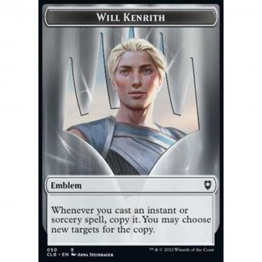 Will Kenrith Emblem // Copy Token - Will Kenrith Emblem // Copy Token - [XCLB] [NM]