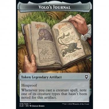 Volo's Journal Token - Volo's Journal Token - [XCLB] [NM]
