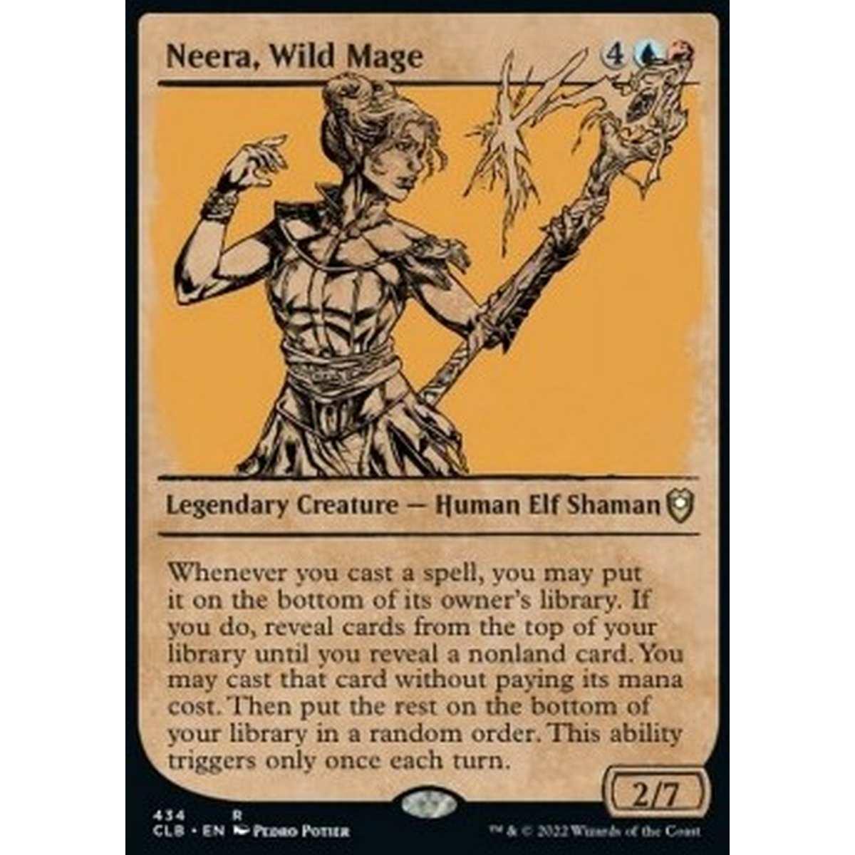 Neera, Wild Mage (V.2) - Neera, Wild Mage (V.2) - [XCLB] [NM]