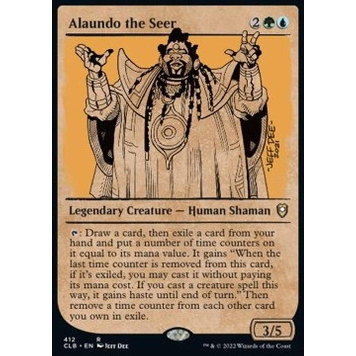 Alaundo the Seer (V.2) - Alaundo the Seer (V.2) - [XCLB] [NM]