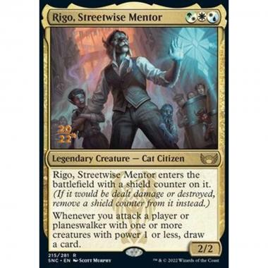 Rigo, Streetwise Mentor (V.1) - Rigo, Mentore della Vita di Strada (V.1) - [PSNC] [NM] [Foil]