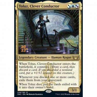 Toluz, Clever Conductor (V.1) - Toluz, Capotreno Scaltra (V.1) - [PSNC] [NM] [Foil]