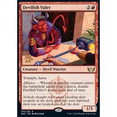 Devilish Valet (V.1) - Guardarobiere Diabolico (V.1) - [PSNC] [NM] [Foil]