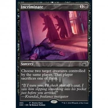 Incriminate - Incriminare - [PSNC] [NM] [Foil]