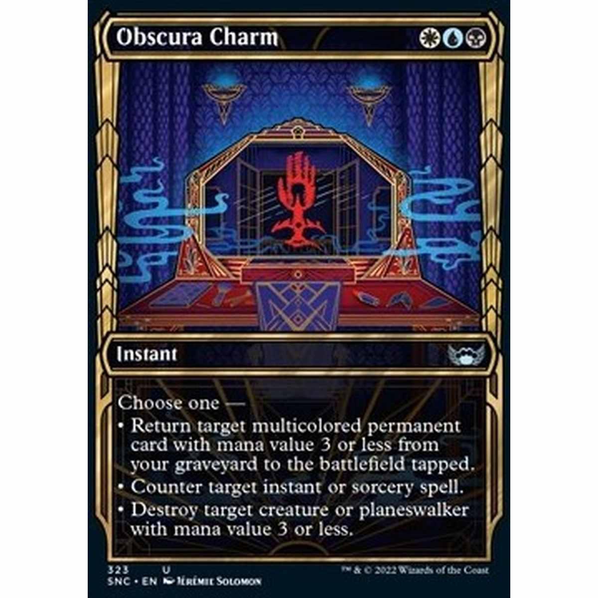 Obscura Charm (V.1) - Talismano degli Obscura (V.1) - [XSNC] [NM] [Foil]
