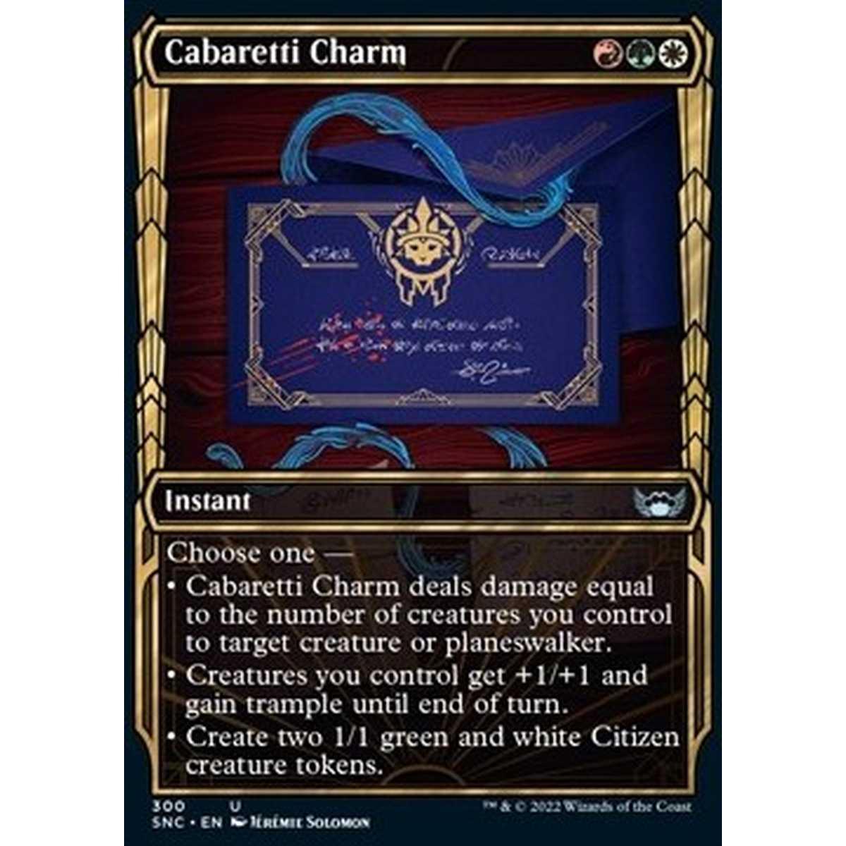 Cabaretti Charm (V.1) - Talismano dei Cabaretti (V.1) - [XSNC] [NM] [Foil]