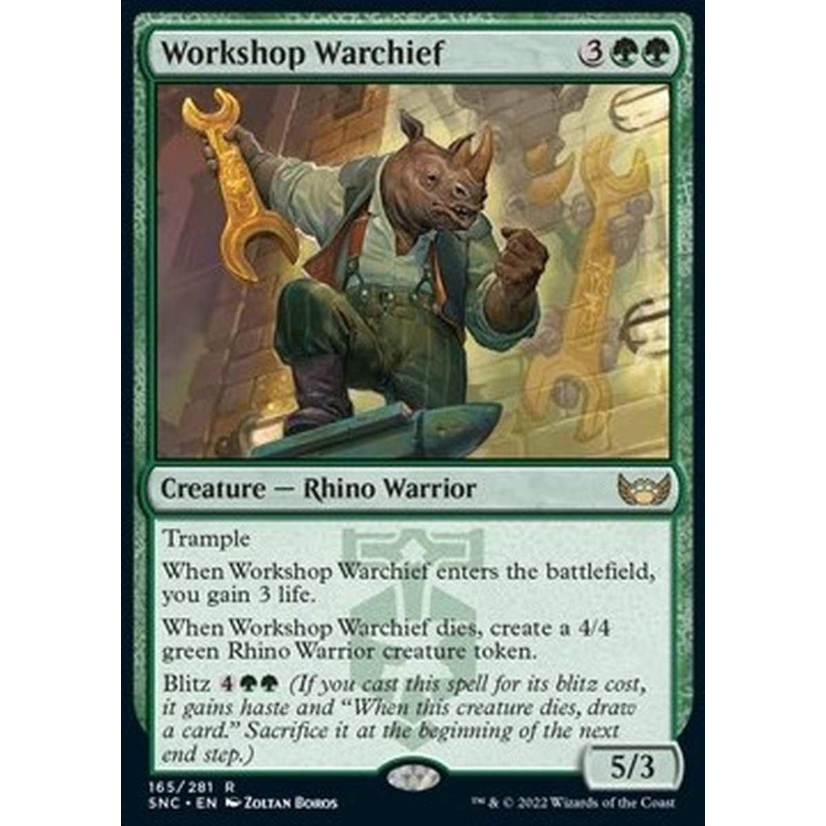 Workshop Warchief - Condottiero Proletario - [SNC] [NM] [Foil]