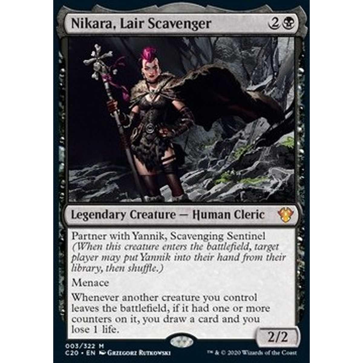Nikara, Lair Scavenger - Nikara, Lair Scavenger - [C20] [NM] [Foil]