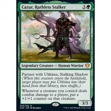 Cazur, Ruthless Stalker - Cazur, Ruthless Stalker - [C20] [NM] [Foil]