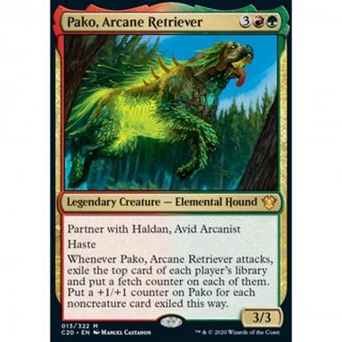 Pako, Arcane Retriever - Pako, Arcane Retriever - [C20] [NM] [Foil]