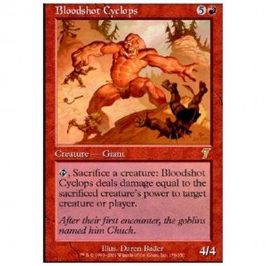 Bloodshot Cyclops - Bloodshot Cyclops - [7ED] [EX]