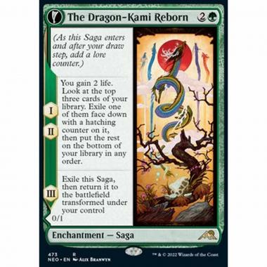 The Dragon-Kami Reborn // Dragon-Kami's Egg (V.2) - The Dragon-Kami Reborn // Dragon-Kami's Egg (V.2) - [XNEO] [NM]