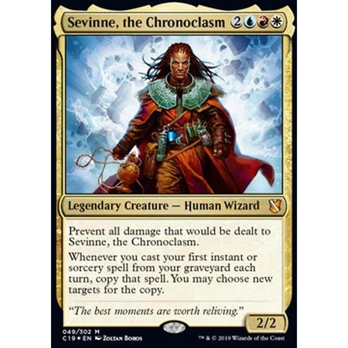 Sevinne, the Chronoclasm (V.1) - Sevinne, the Chronoclasm (V.1) - [C19] [NM] [Foil]