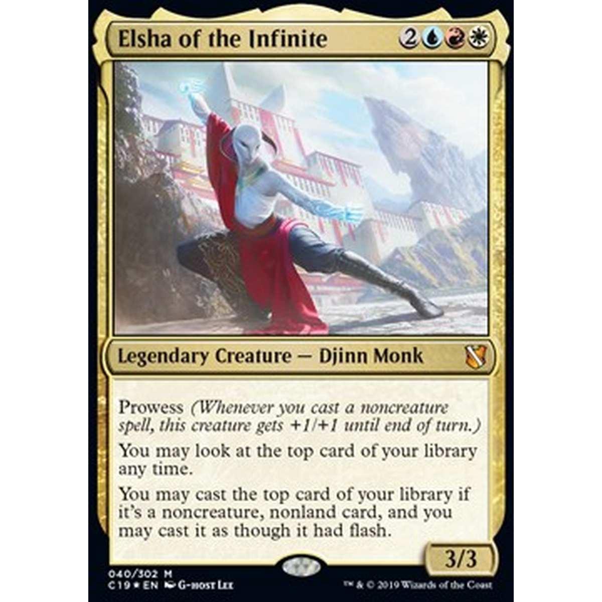 Elsha of the Infinite - Elsha of the Infinite - [C19] [NM] [Foil]