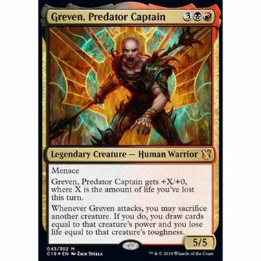 Greven, Predator Captain - Greven, Predator Captain - [C19] [NM] [Foil]
