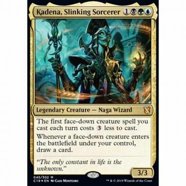 Kadena, Slinking Sorcerer (V.1) - Kadena, Slinking Sorcerer (V.1) - [C19] [NM] [Foil]