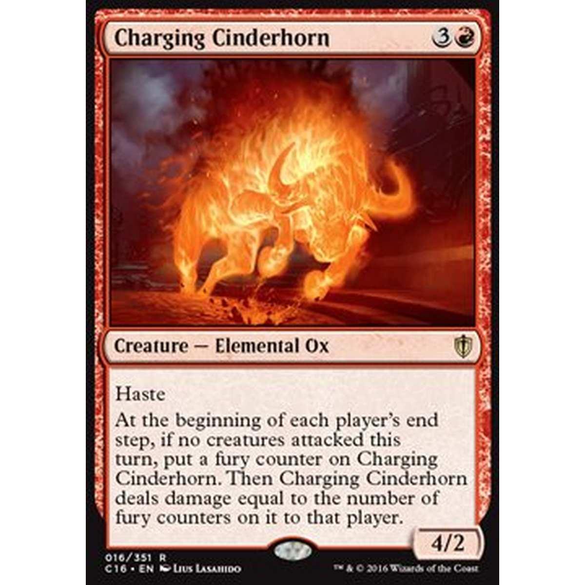 Charging Cinderhorn - Charging Cinderhorn - [C16] [NM]