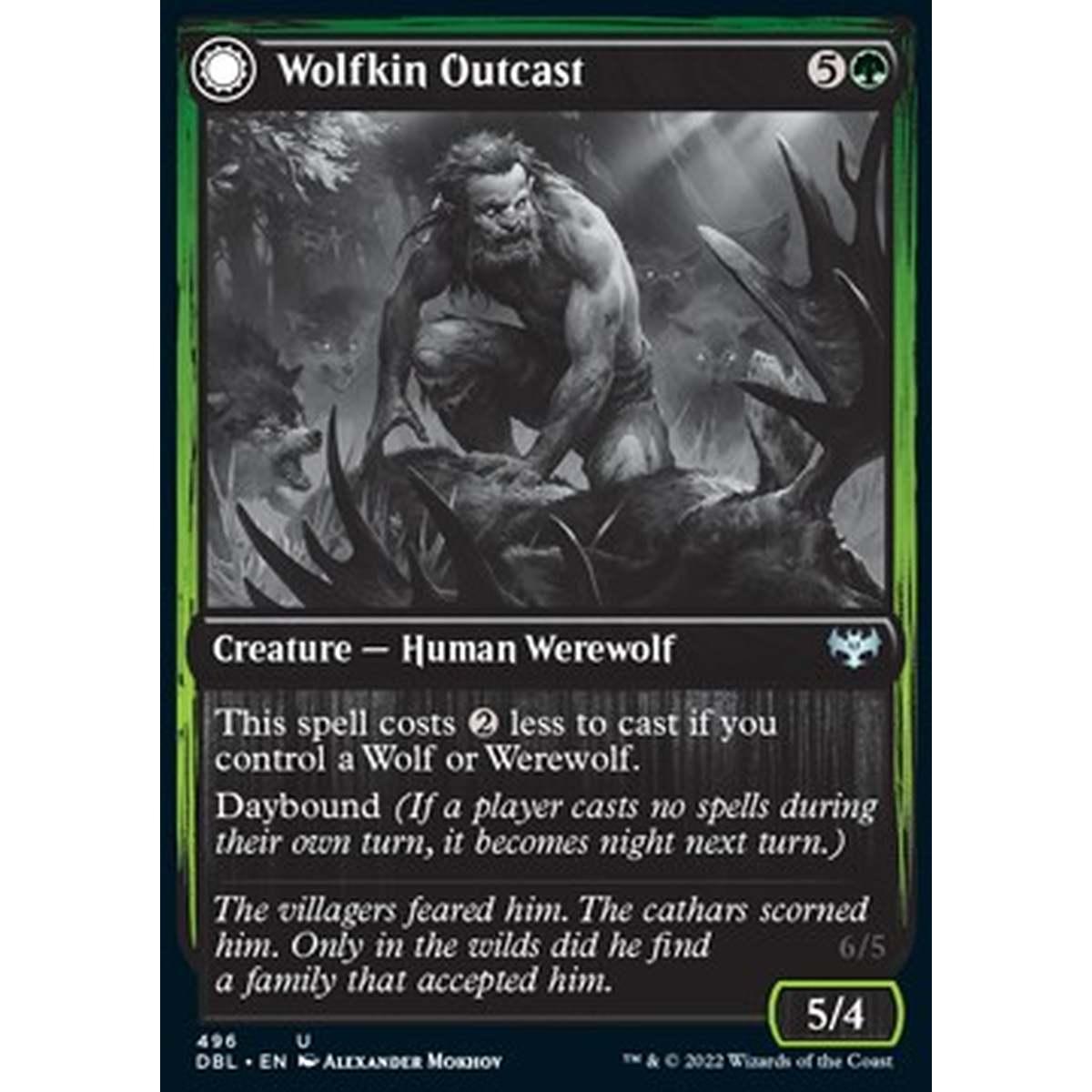 Wolfkin Outcast // Wedding Crasher - Wolfkin Outcast // Wedding Crasher - [DBL] [NM] [Foil]