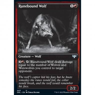 Runebound Wolf - Runebound Wolf - [DBL] [NM] [Foil]