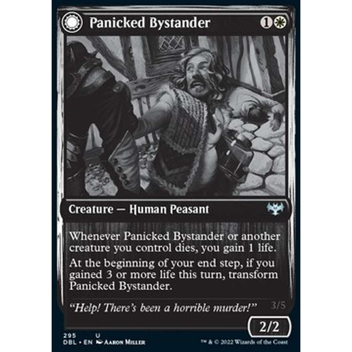 Panicked Bystander // Cackling Culprit - Panicked Bystander // Cackling Culprit - [DBL] [NM] [Foil]