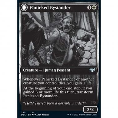 Panicked Bystander // Cackling Culprit - Panicked Bystander // Cackling Culprit - [DBL] [NM] [Foil]
