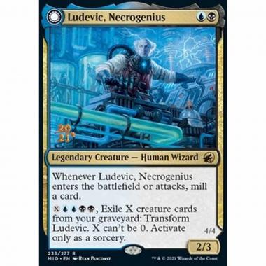 Ludevic, Necrogenius // Olag, Ludevic's Hubris - Ludevic, Necrogenio // Olag, Superbia di Ludevic - [PMID] [NM] [Foil]