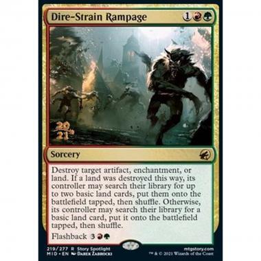 Dire-Strain Rampage (V.1) - Furia della Stirpe Funesta (V.1) - [PMID] [NM] [Foil]