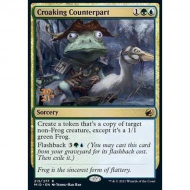 Croaking Counterpart (V.1) - Controparte Gracidante (V.1) - [PMID] [NM] [Foil]