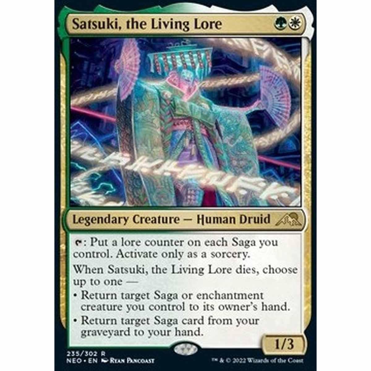 Satsuki, the Living Lore - Satsuki, il Sapere Vivente - [NEO] [NM] [Foil]