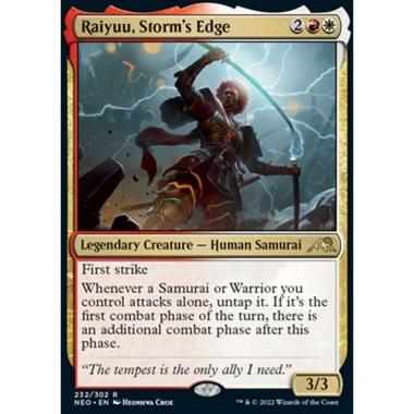 Raiyuu, Storm's Edge - Raiyuu, Lama della Tempesta - [NEO] [NM] [Foil]