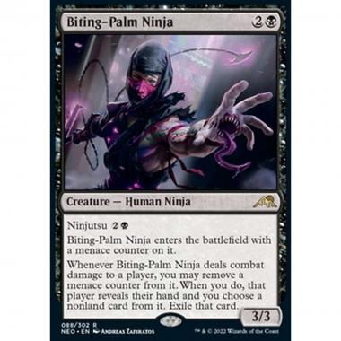 Biting-Palm Ninja - Ninja dal Palmo Mordace - [NEO] [NM] [Foil]