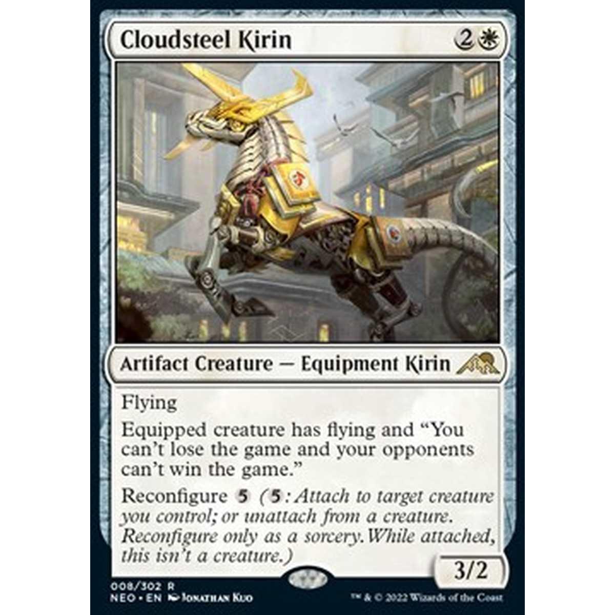 Cloudsteel Kirin - Kirin Nuvola d'Acciaio - [NEO] [NM] [Foil]