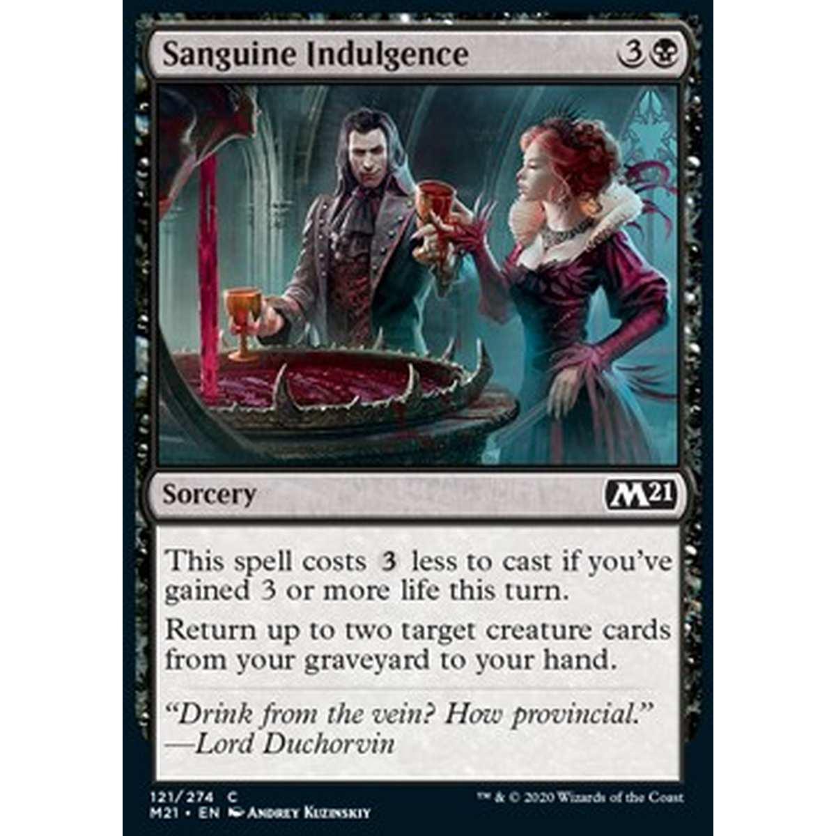 Sanguine Indulgence - Soddisfazione Sanguinaria - [M21] [NM]