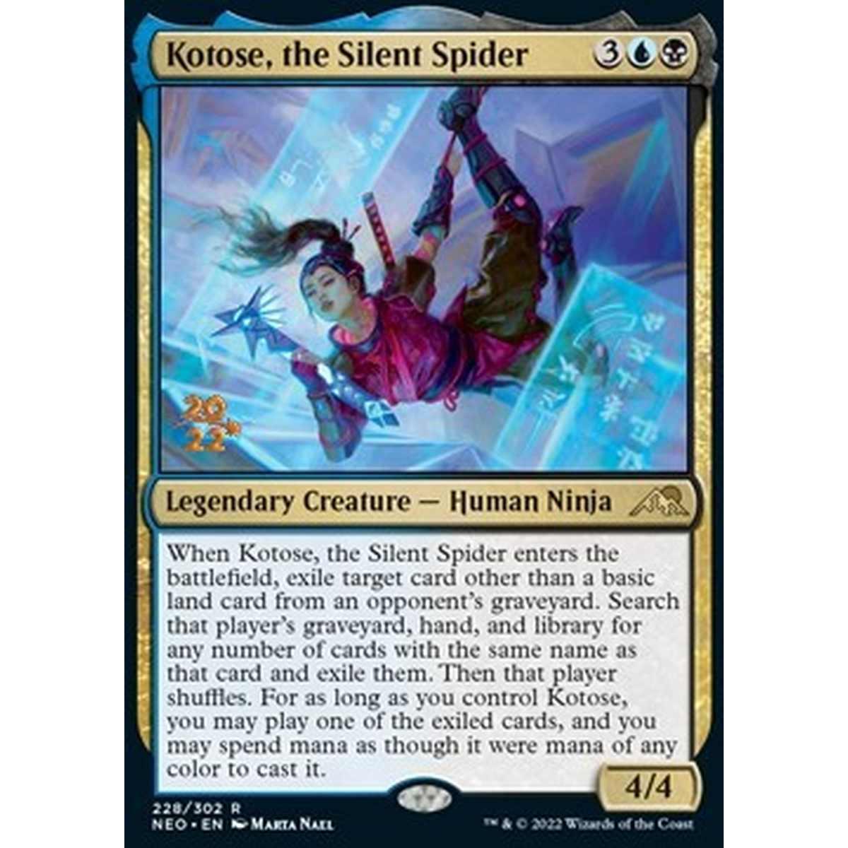 Kotose, the Silent Spider (V.1) - Kotose, il Ragno Silenzioso (V.1) - [PNEO] [NM] [Foil]
