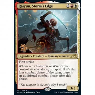 Raiyuu, Storm's Edge (V.1) - Raiyuu, Lama della Tempesta (V.1) - [PNEO] [NM] [Foil]