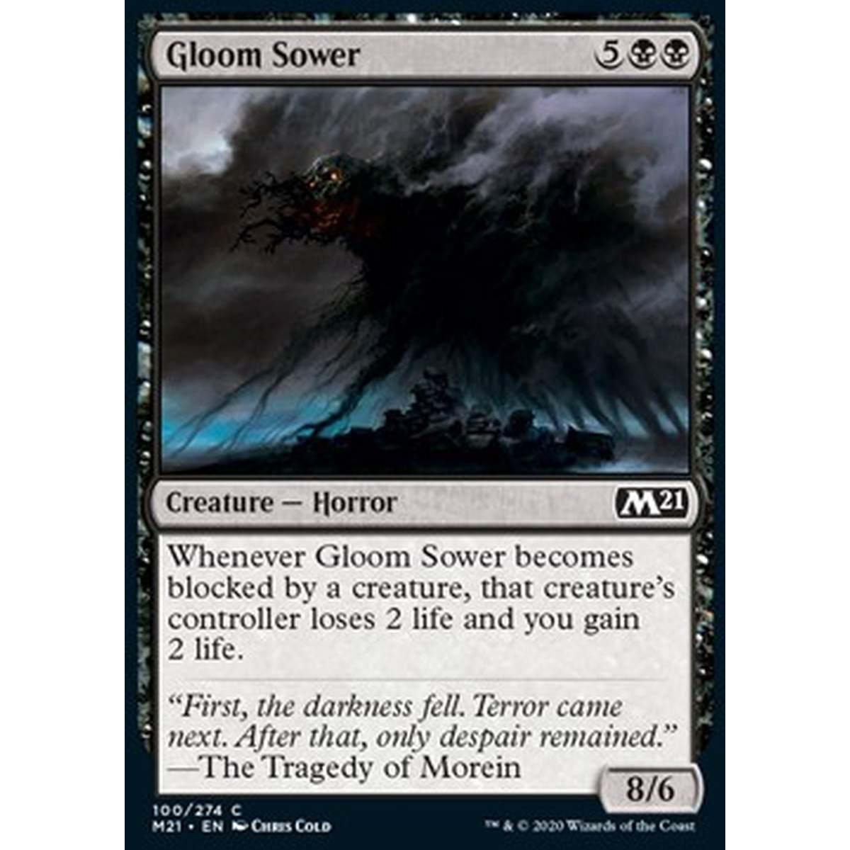 Gloom Sower - Seminatore di Tenebre - [M21] [NM]