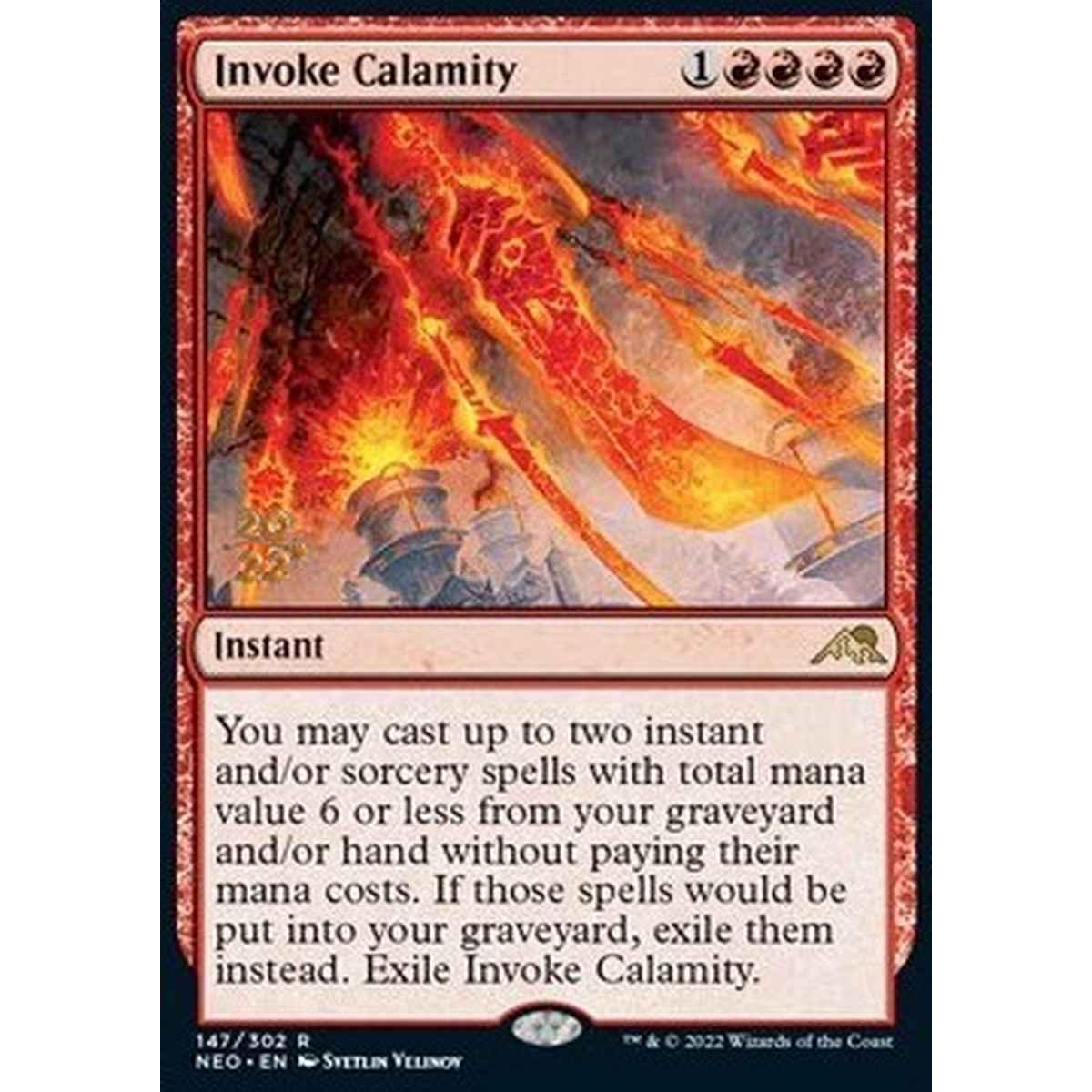 Invoke Calamity (V.1) - Invocare la CalamitÃ (V.1) - [PNEO] [NM] [Foil]