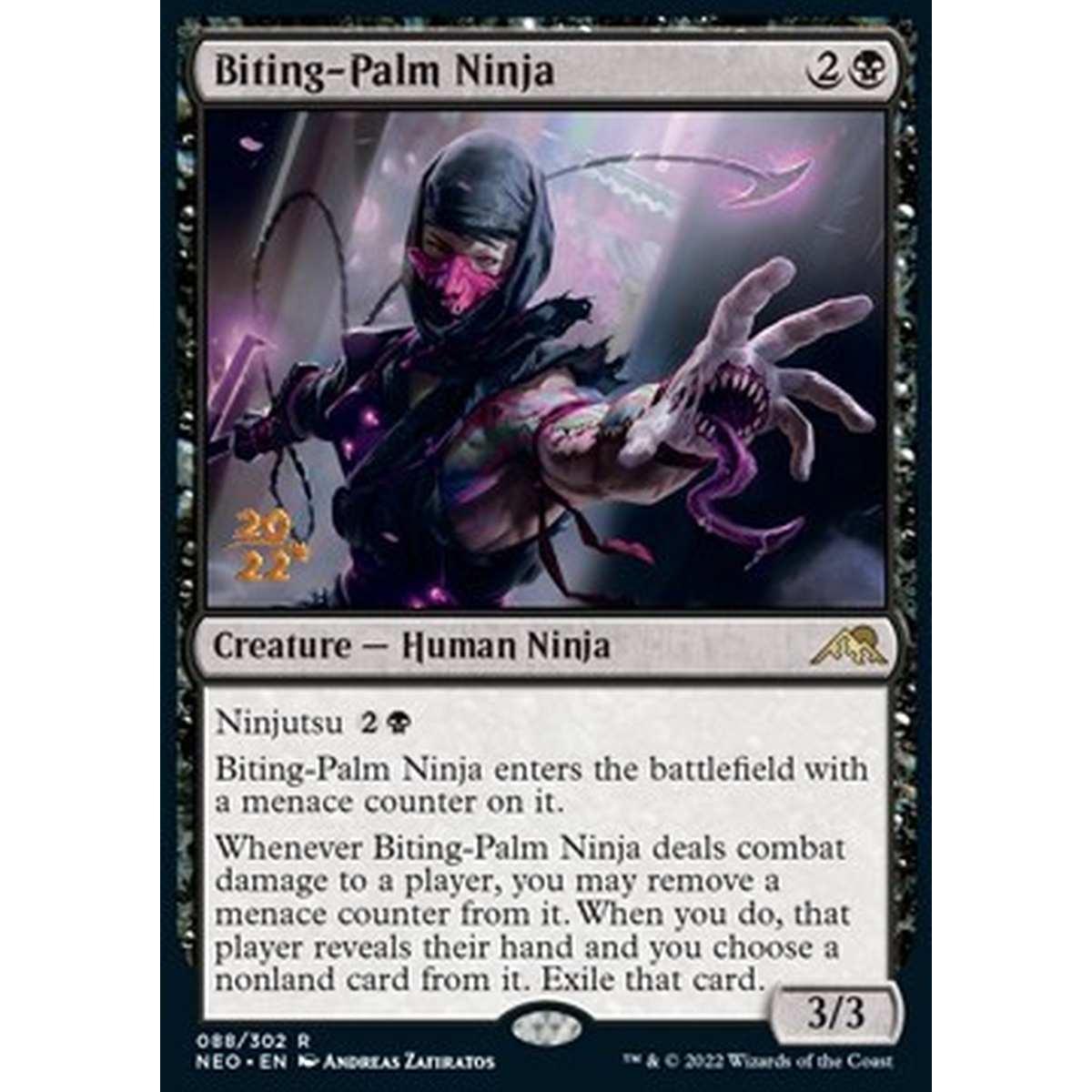 Biting-Palm Ninja (V.1) - Ninja dal Palmo Mordace (V.1) - [PNEO] [NM] [Foil]