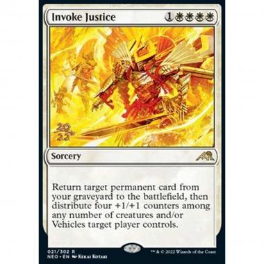 Invoke Justice (V.1) - Invocare la Giustizia (V.1) - [PNEO] [NM] [Foil]