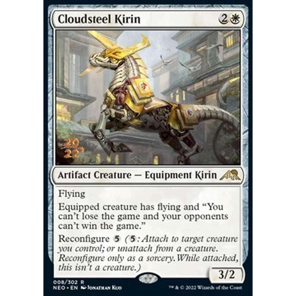 Cloudsteel Kirin (V.1) - Kirin Nuvola d'Acciaio (V.1) - [PNEO] [NM] [Foil]